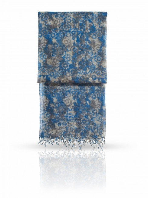 Палантин Женский W-VINTAGE.FLORAL/BLUE